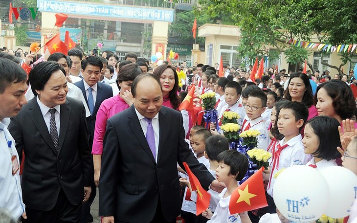 Over 22 million students nationwide begin 2016-2017 academic year - ảnh 2